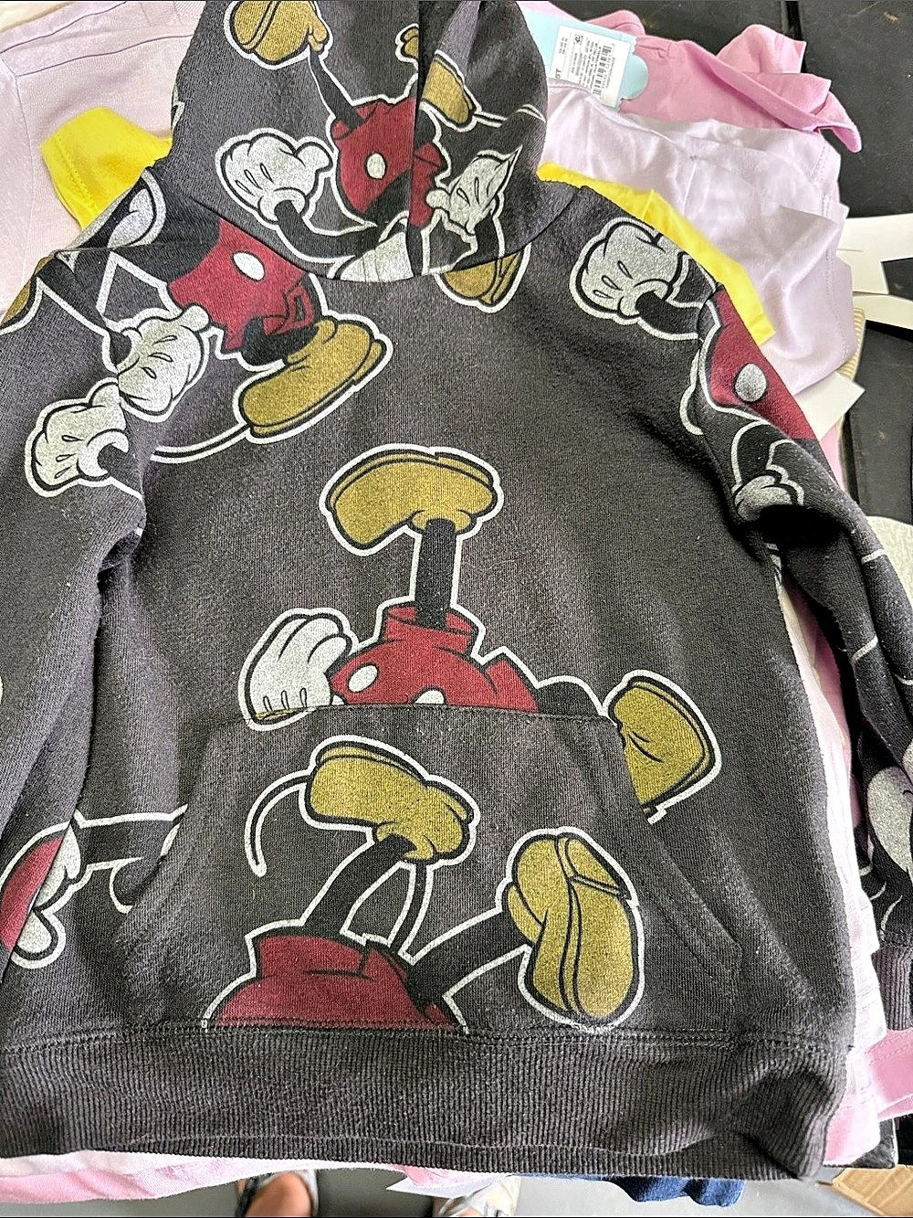 Disney Mickey Hoodie Boys Size 4T Like New
